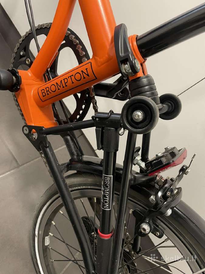 Brompton Orange Black edition - nuotraukos Nr. 4