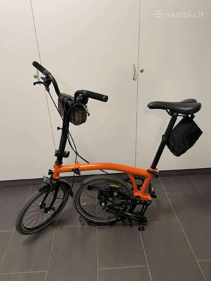 Brompton Orange Black edition - nuotraukos Nr. 5