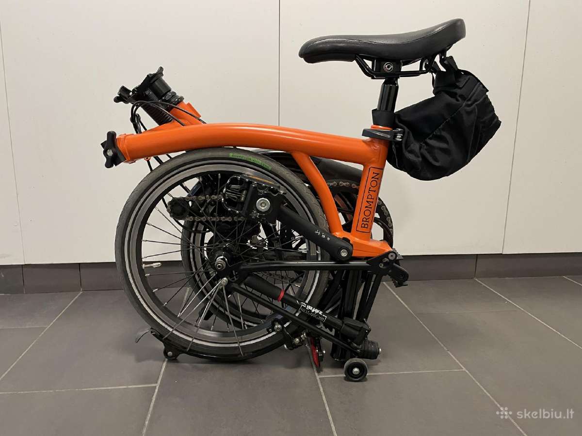 Brompton Orange Black edition - nuotraukos Nr. 6