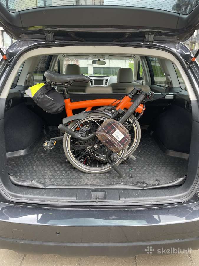 Brompton Orange Black edition - nuotraukos Nr. 8