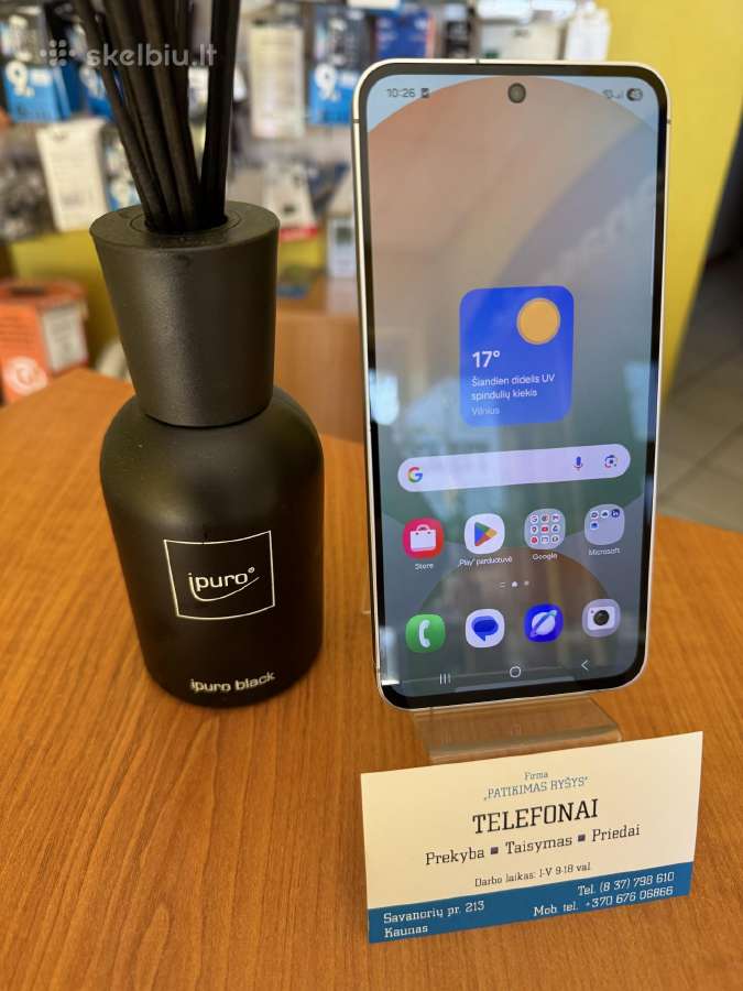 Samsung S24fe Black 128gb Su Garantija