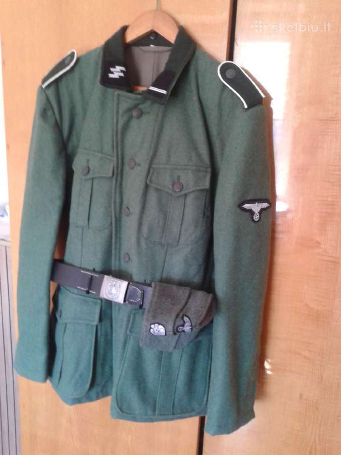 Vokiškas Waffen-ss lauko formos švarkas M-36 - nuotraukos Nr. 4
