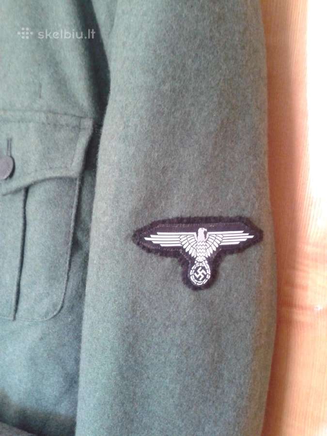 Vokiškas Waffen-ss lauko formos švarkas M-36 - nuotraukos Nr. 8