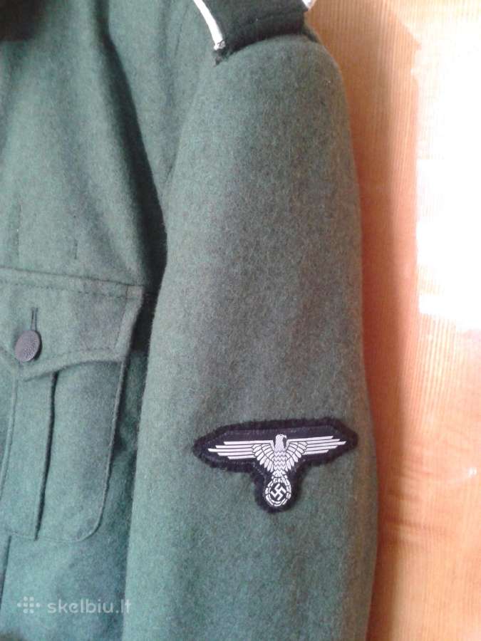 Vokiškas Waffen-ss lauko formos švarkas M-36 - nuotraukos Nr. 9