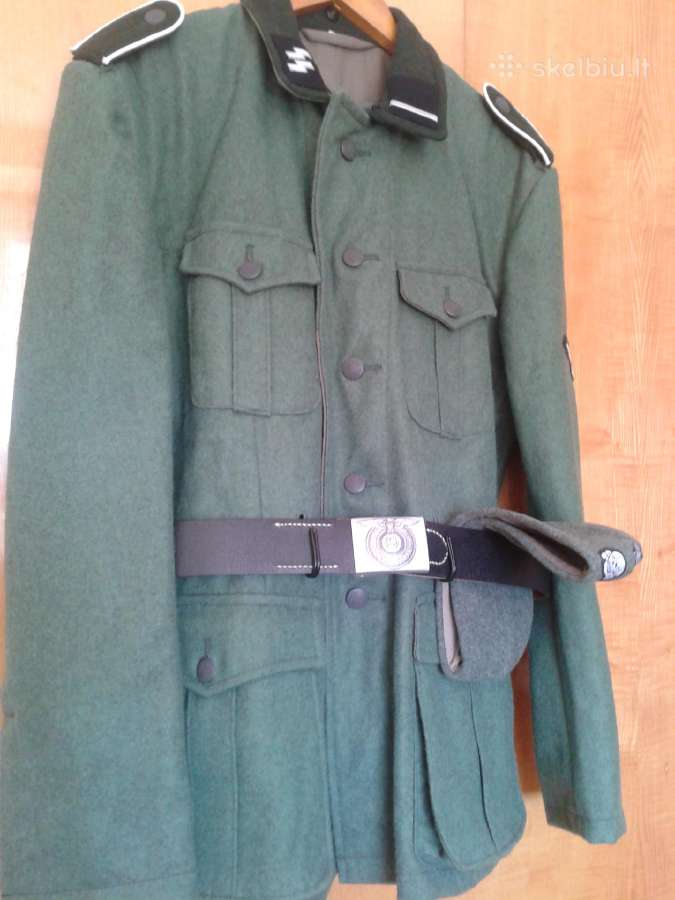 Vokiškas Waffen-ss lauko formos švarkas M-36 - nuotraukos Nr. 5
