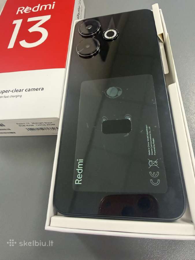 Xiaomi redmi 13 Naujas! su garantija
