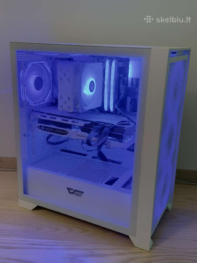 Žaidimų kompiuteris su Ryzen 5 7600 , Rx7800xt