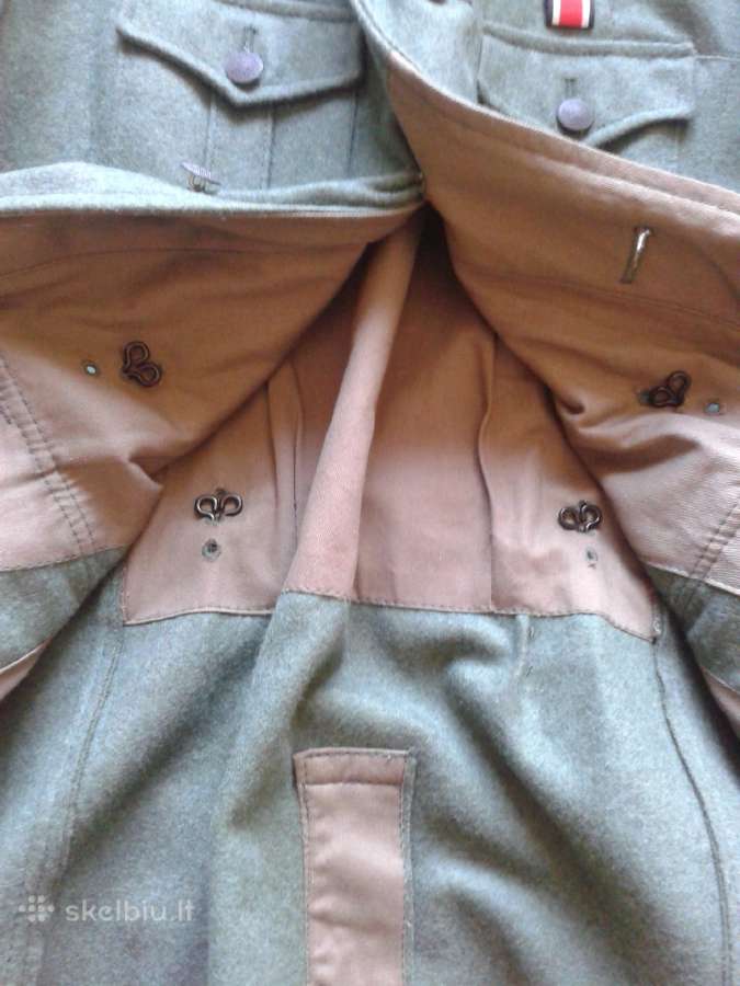 Vokiškas Waffen-ss lauko formos švarkas M-36 - nuotraukos Nr. 24