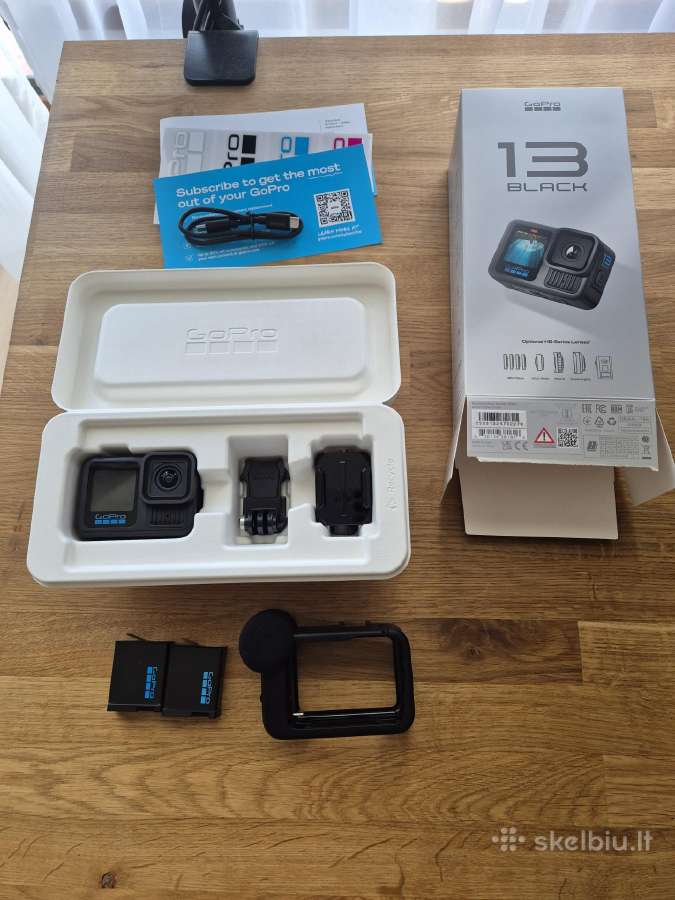 Gopro Hero 13 su priedais