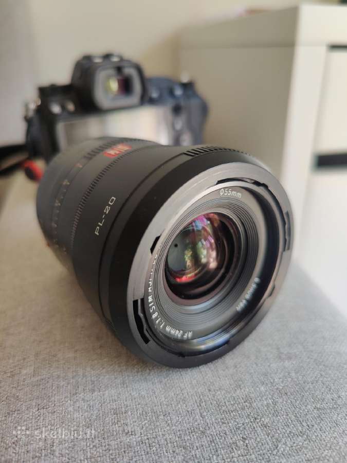 Parduodu Viltrox Af 24mm F1.8 objektyvą Nikon Z - nuotraukos Nr. 2