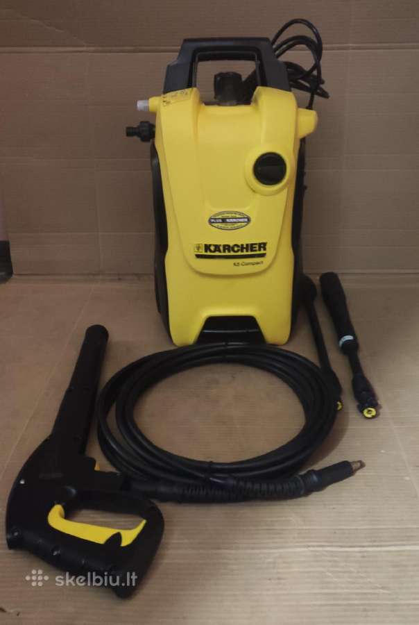 Aukšto slegio plovykla Karcher yra k3,k4,k5