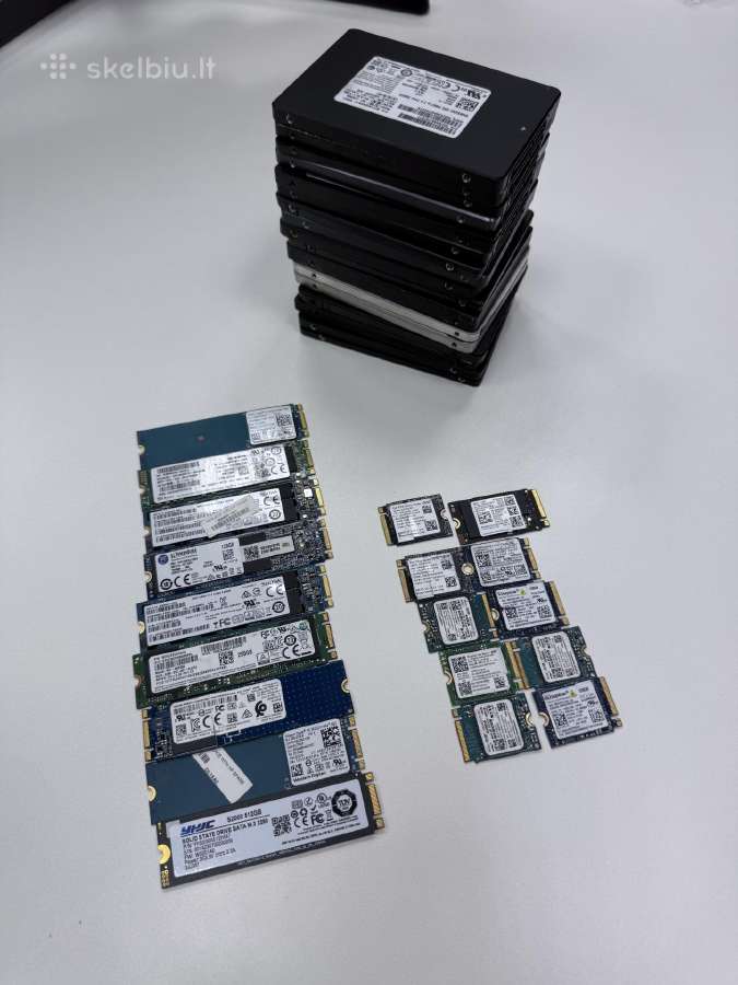 SSD diskai - Sata - M2 - M2 Nvme