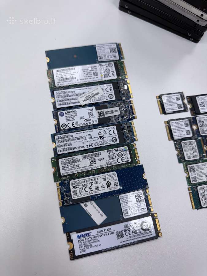 SSD diskai - Sata - M2 - M2 Nvme - nuotraukos Nr. 2