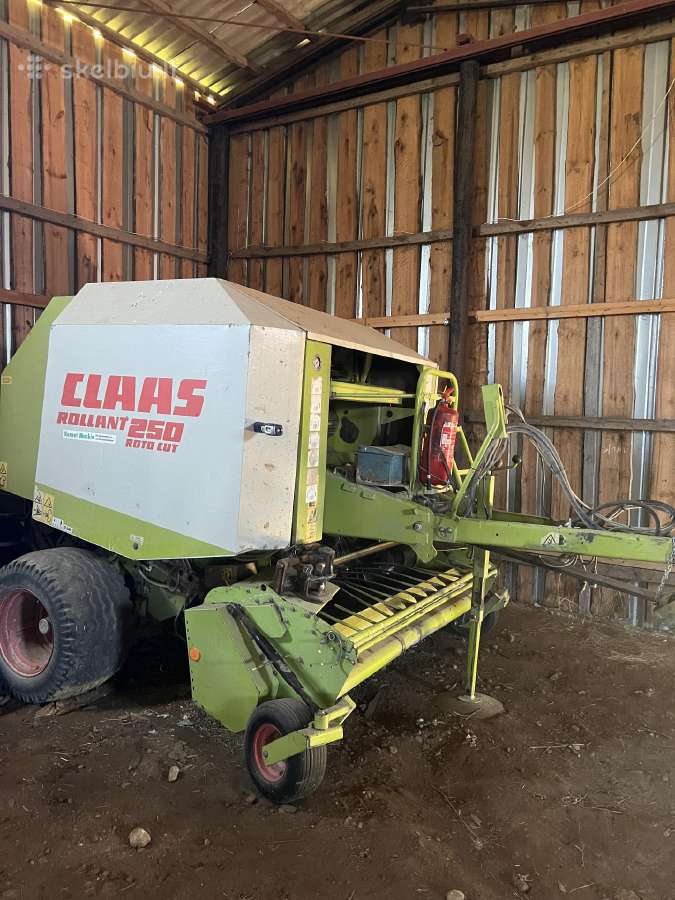 Parduodu presą Claas Rolant 250 Roto Cut
