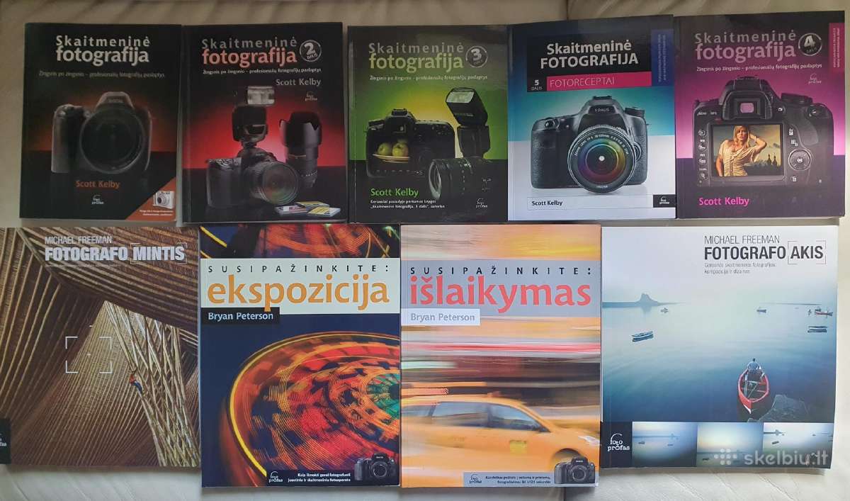 Fotografijos knygos ir žurnalai
