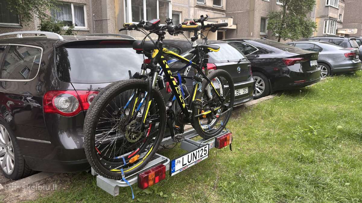 Dvivietis dviračių laikiklis