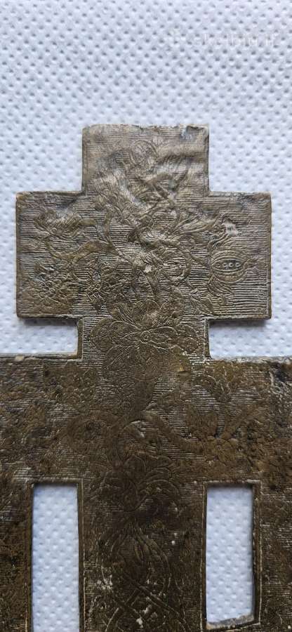 Parduodamas senovinis stačiatikių kryžius / ikona - nuotraukos Nr. 7