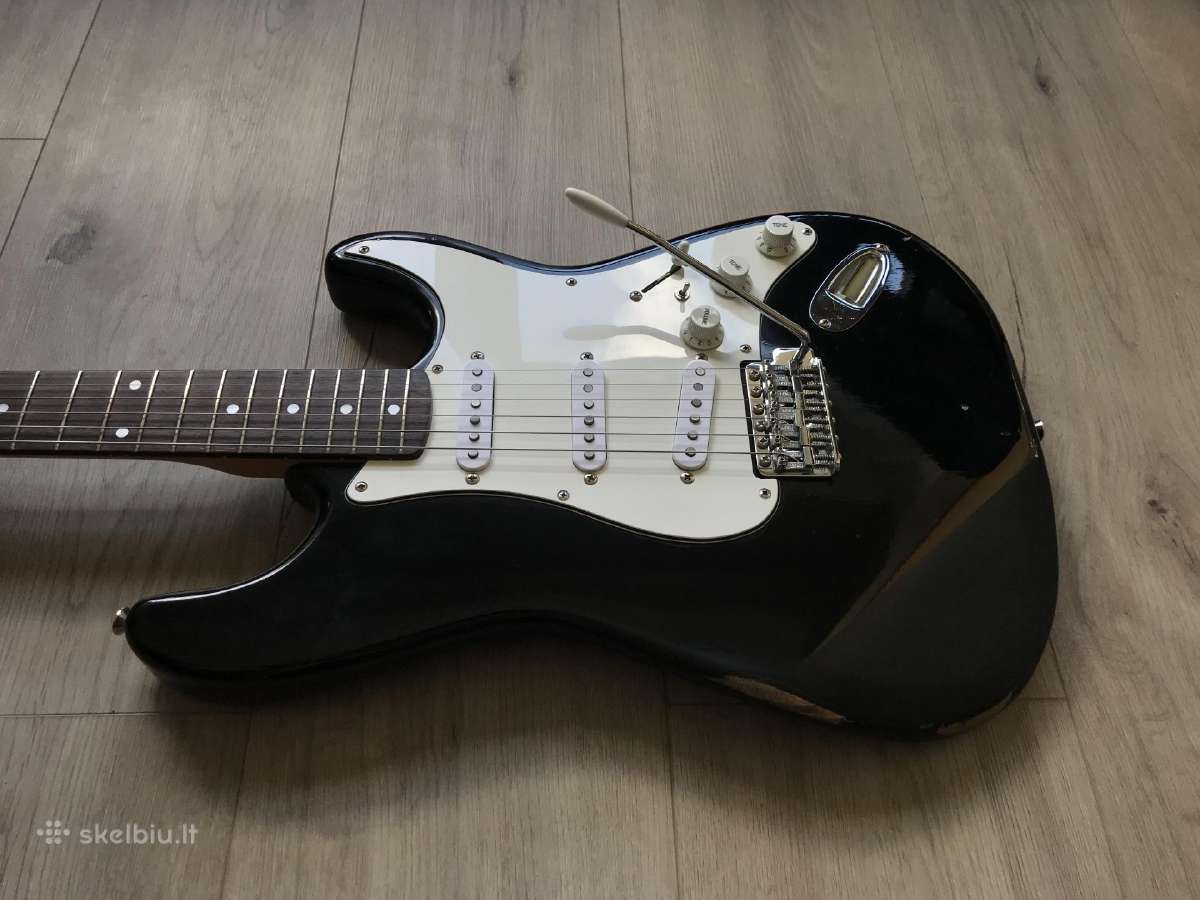 Squier (by Fender) Stratocaster 1989 made in Korea - nuotraukos Nr. 9