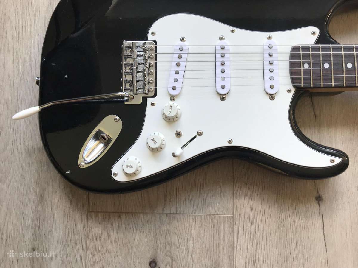 Squier (by Fender) Stratocaster 1989 made in Korea - nuotraukos Nr. 3