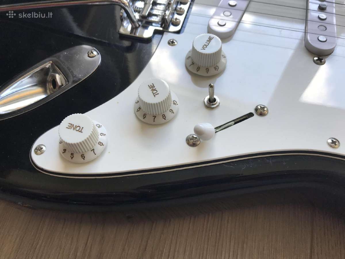 Squier (by Fender) Stratocaster 1989 made in Korea - nuotraukos Nr. 6