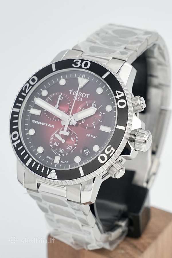 Naujas Tissot Seastar Chronografas 30 Atm - nuotraukos Nr. 5