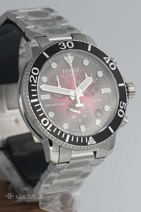 Naujas Tissot Seastar Chronografas 30 Atm - nuotraukos Nr. 8