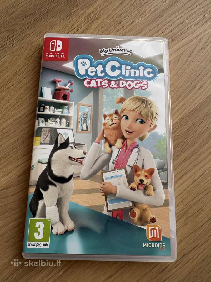 Žaidimas. Pet clinic. Cats and Dogs