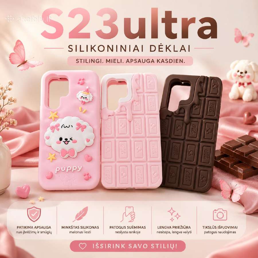 S23ultra Dėklai nauji keli yra uždeti keliom dieno - nuotraukos Nr. 2