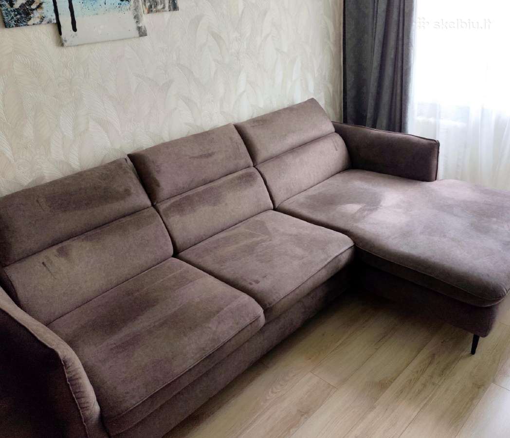 Parduodu minkštą kampą