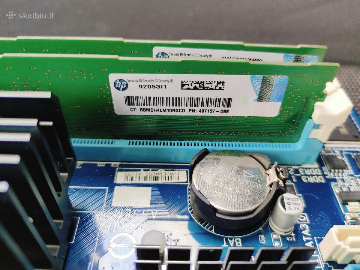 Pagrindinė plokštė su Cpu Intel Celeron - nuotraukos Nr. 4