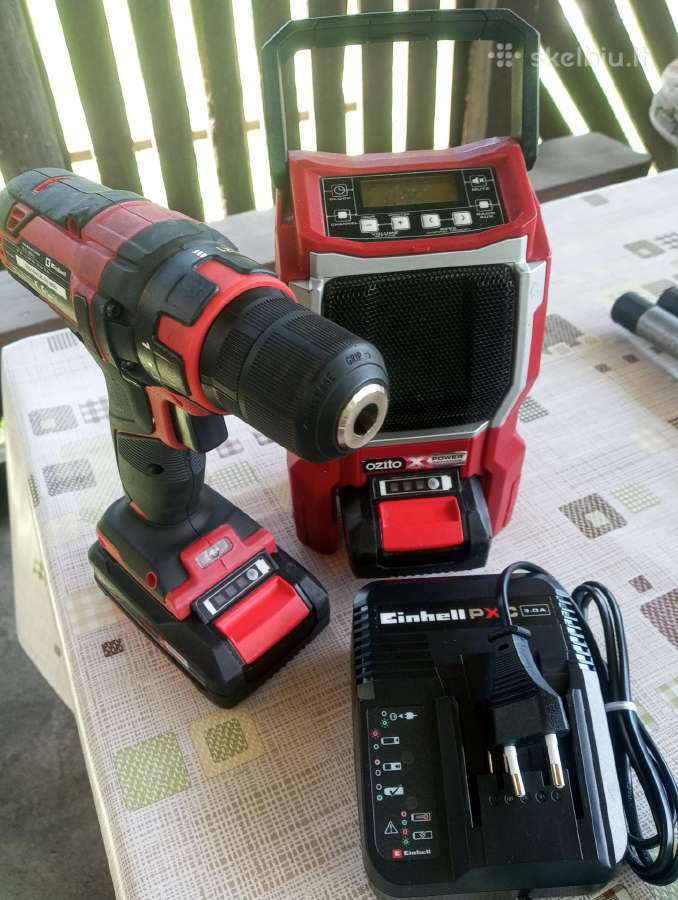 Einhell komplektas 18v