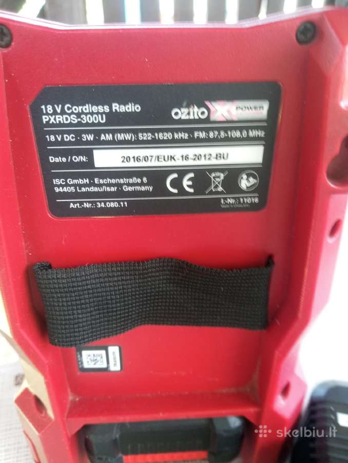 Einhell komplektas 18v - nuotraukos Nr. 3