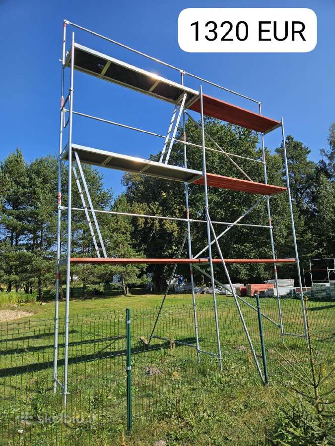 Parduodu naujus pastolius, 12m ilgio, 4,5m aukščio - nuotraukos Nr. 12