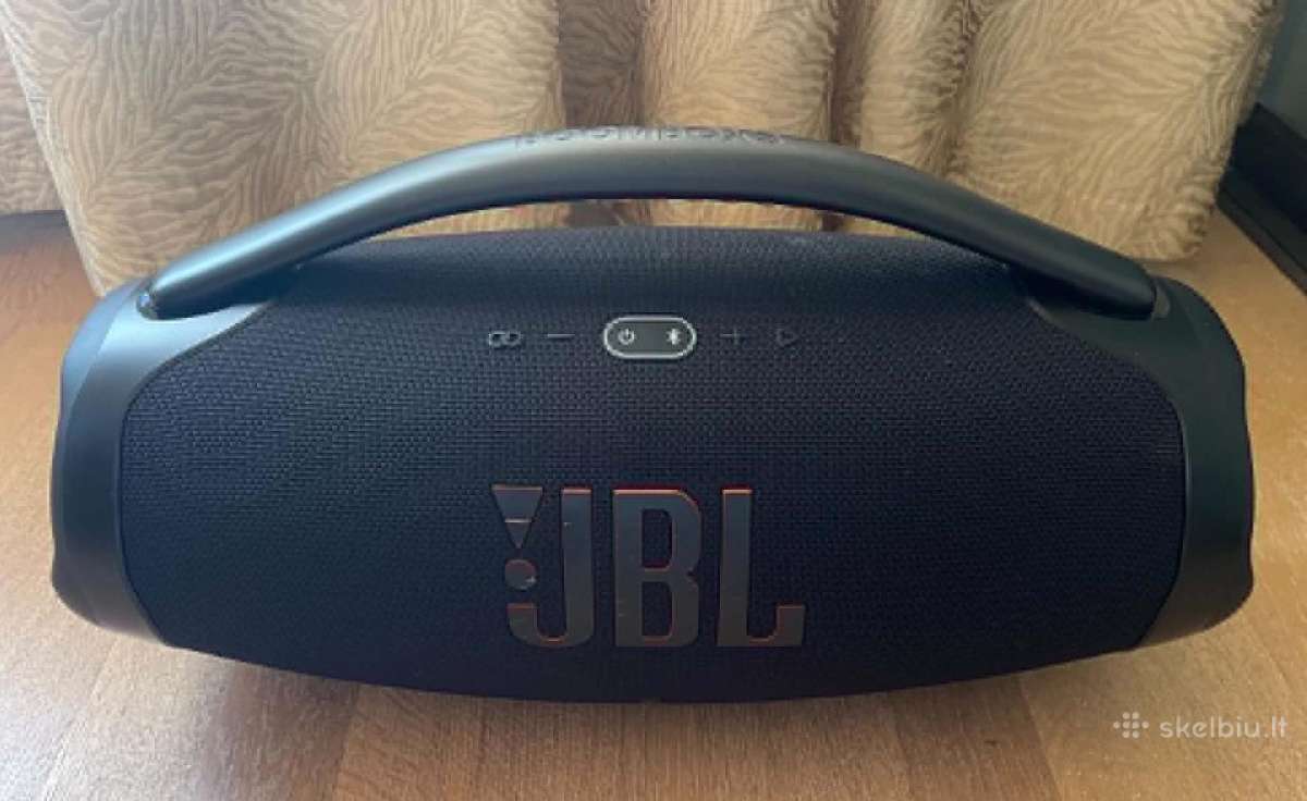 Jbl Boombox 3 Black (Juoda)