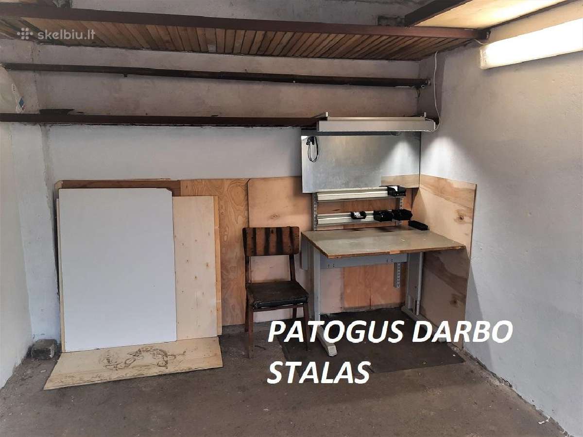 Garažo su rūsiu Nuoma Kauno viduryje, Chemijos G.