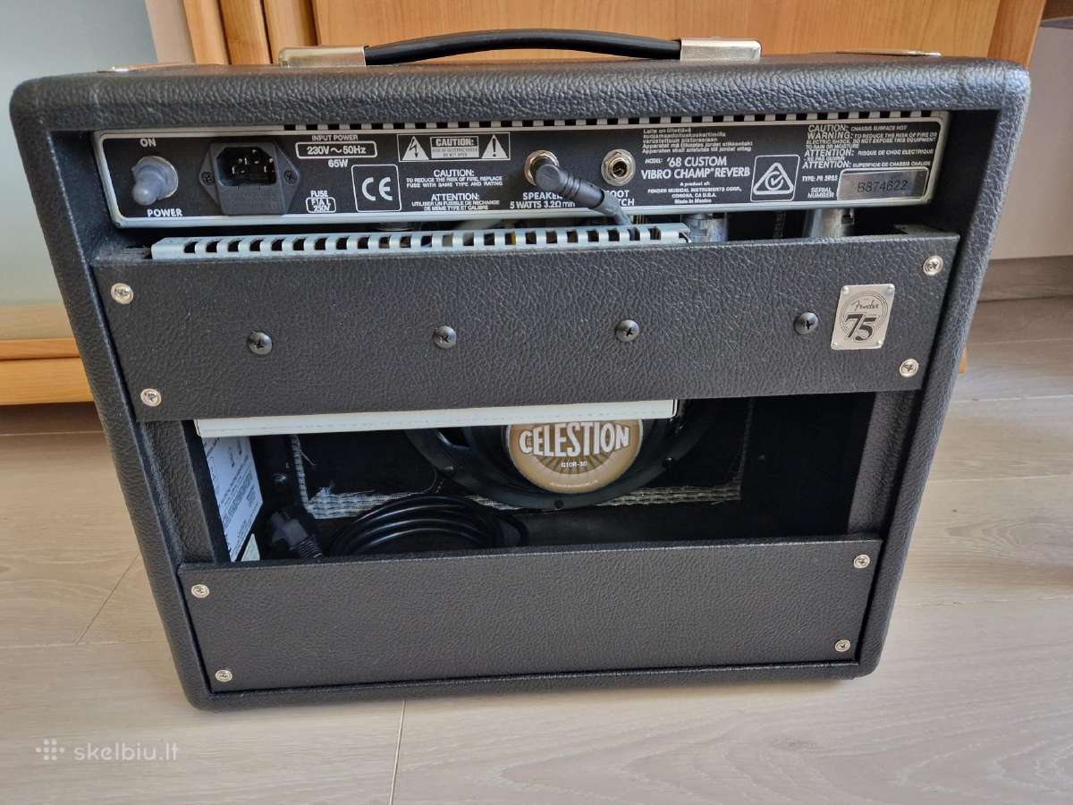 Fender stiprintuvas el. gitarai - nuotraukos Nr. 3