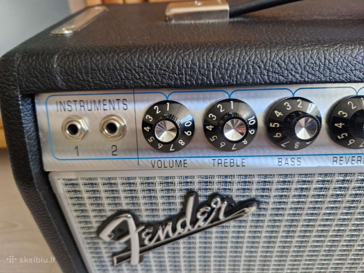 Fender stiprintuvas el. gitarai - nuotraukos Nr. 4