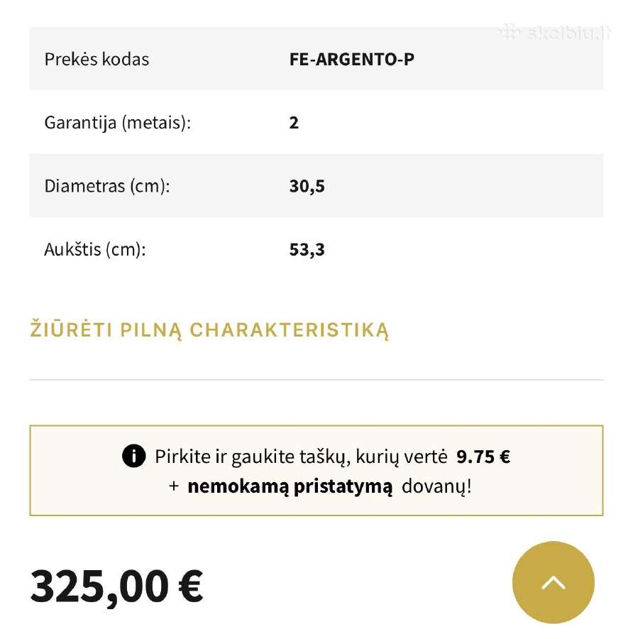 Klasikinio stiliaus šviestuvas - nuotraukos Nr. 6