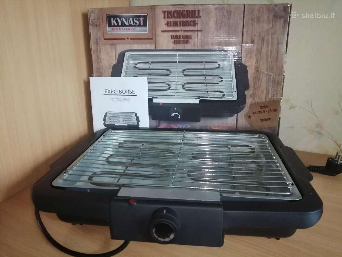 Elektrinis grilis Kynast Bgt-2000.8 (Expo Börse)