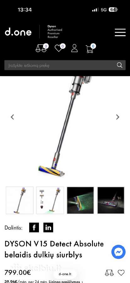 Dyson v15 detect