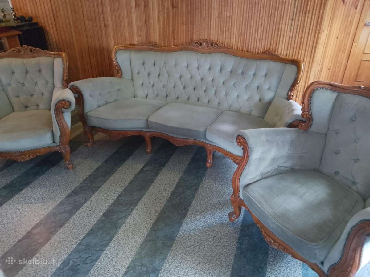 Antikvarinis svetaines komplektas