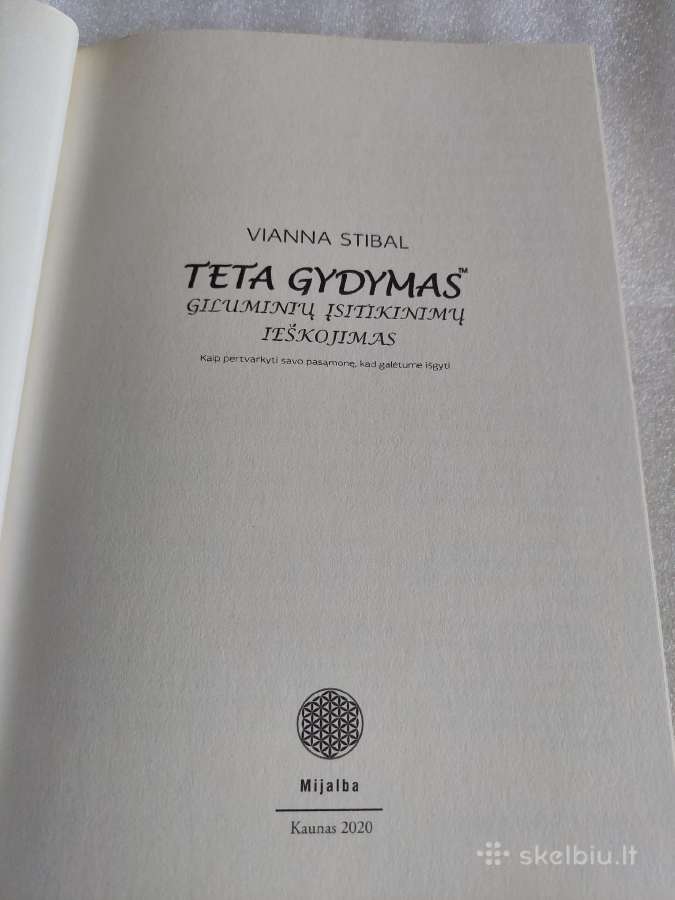 Teta gydymas. Giluminių įsitikinimų ieškojimas - nuotraukos Nr. 2