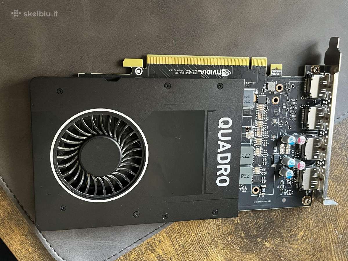 Nvidia Quadro P2000 5gb Gddr5 Pcie x16 Patikrinta