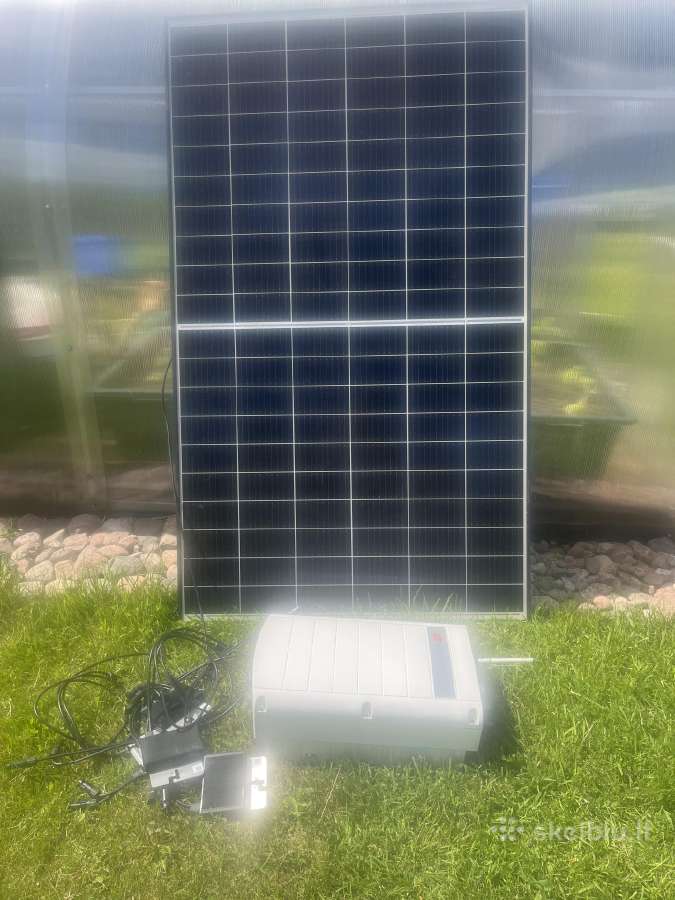 Naudota 5kw saulės elektrinė