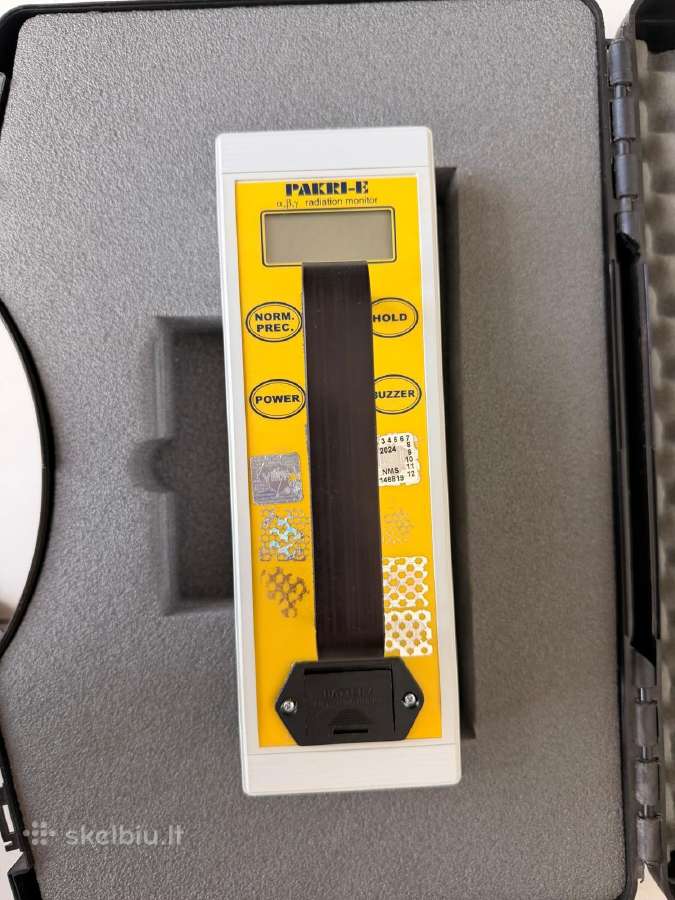 Radiacijos Matuoklis Pakri-e