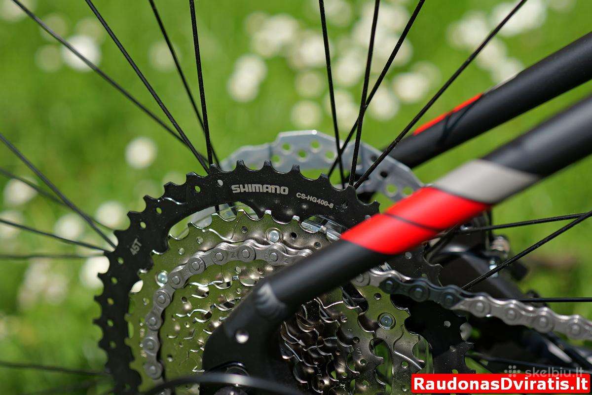 Naujas 27 Unibike Mission S raudonas - nuotraukos Nr. 3