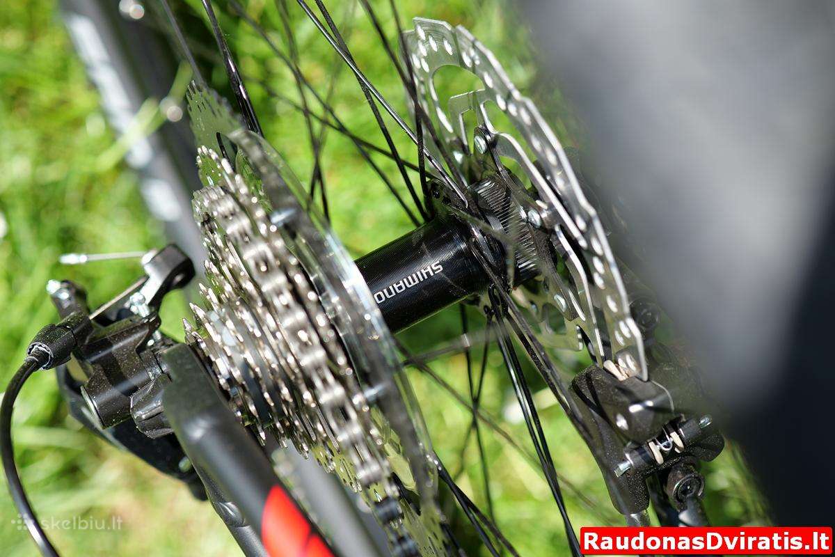 Naujas 27 Unibike Mission S raudonas - nuotraukos Nr. 6