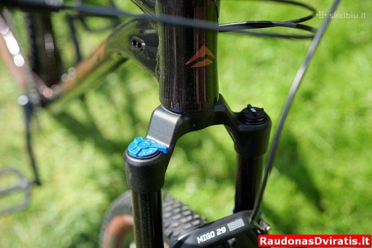 Naujas Merida Big.nine 40 Air rudas L - nuotraukos Nr. 14