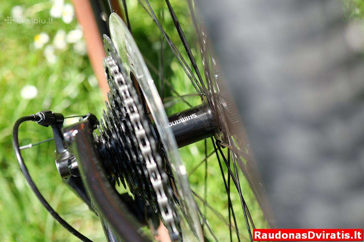 Naujas Merida Big.nine 40 Air rudas L - nuotraukos Nr. 17