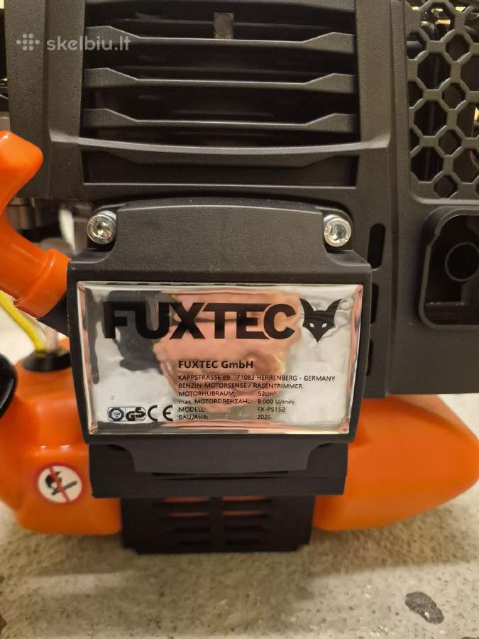 Profesionali žoliapjovė krūmapjovė trimeris Fuxtec - nuotraukos Nr. 4